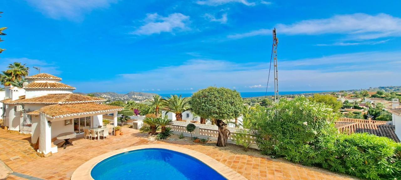 Villa Pequena Joya Solidays Moraira Exteriér fotografie
